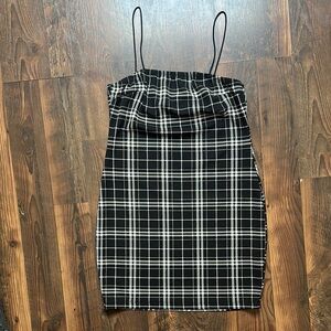 Plaid dress